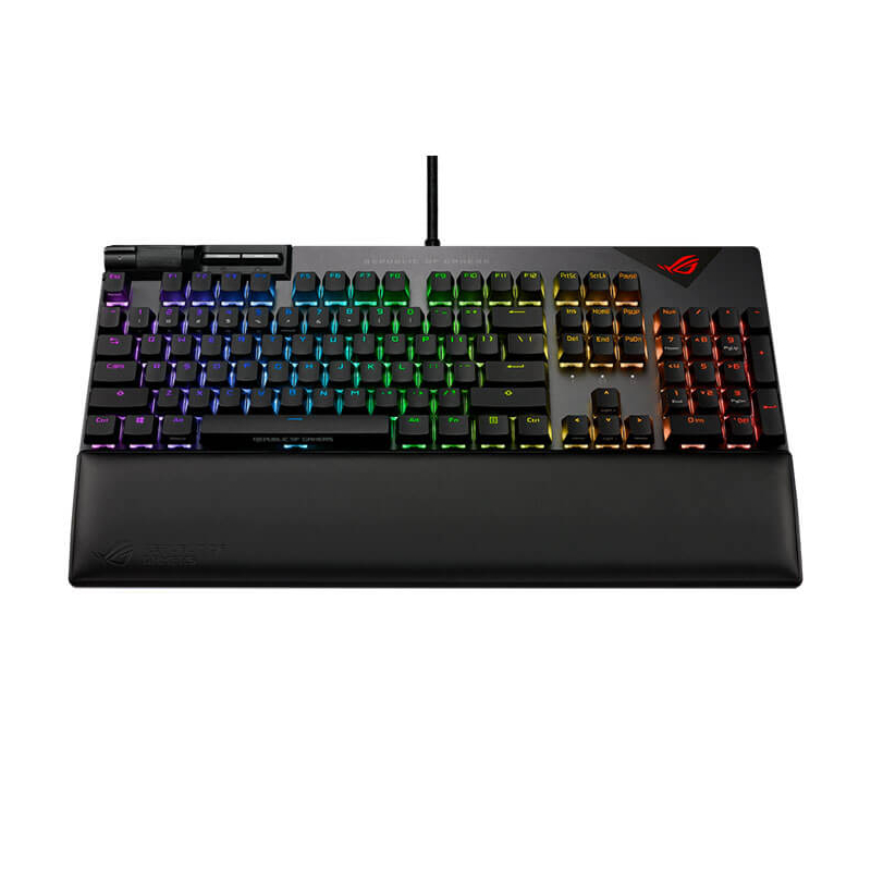 Clavier Gamer ASUS XA07 STRIX FLARE II, RGB, AZERTY, Filaire, Noir Clavier Gamer ASUS XA07 STRIX FLARE II, RGB, AZERTY, Filaire, Noir