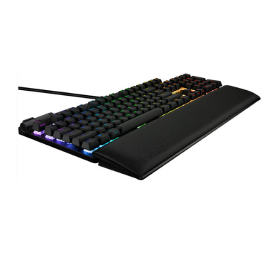 Clavier Gamer ASUS XA07 STRIX FLARE II, RGB, AZERTY, Filaire, Noir