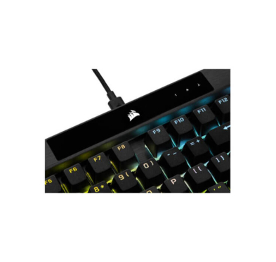 Clavier Gamer Corsair K70 RGB PRO, AZERTY, Filaire, Noir