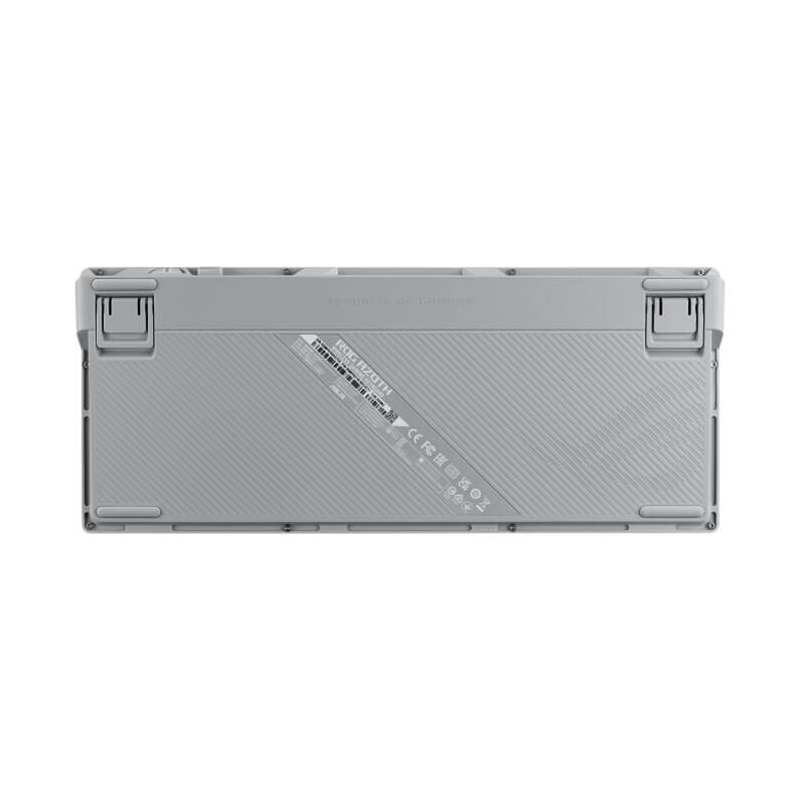 Clavier Gamer ASUS ROG AZOTH, RGB, Avec et Sans Fil, Blanc