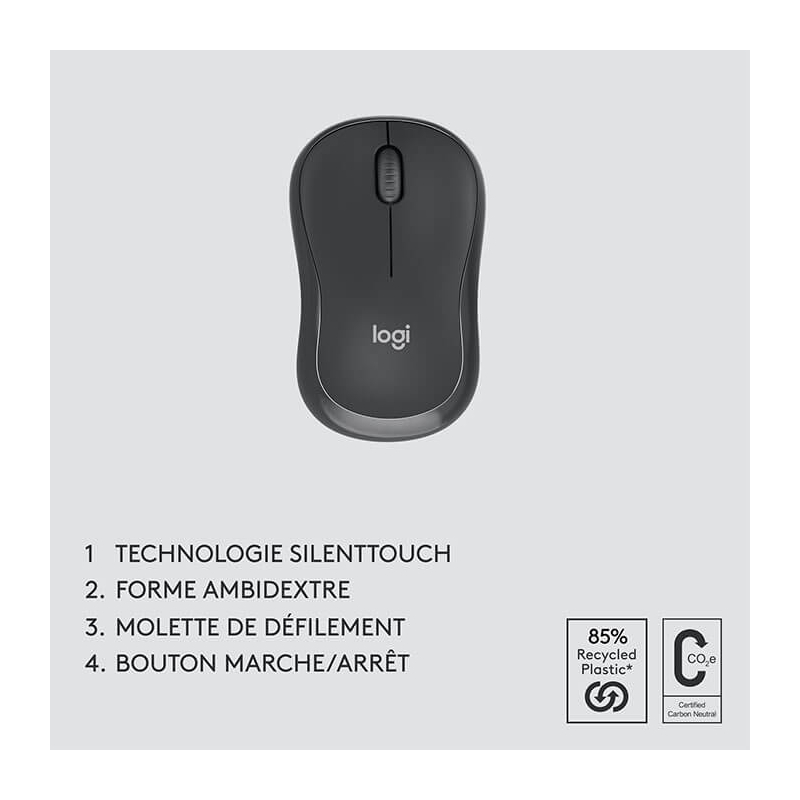 Logitech MK370 Combo clavier Souris, AZERTY, Sans Fil, Noir Logitech MK370 Combo clavier Souris, AZERTY, Sans Fil, Noir