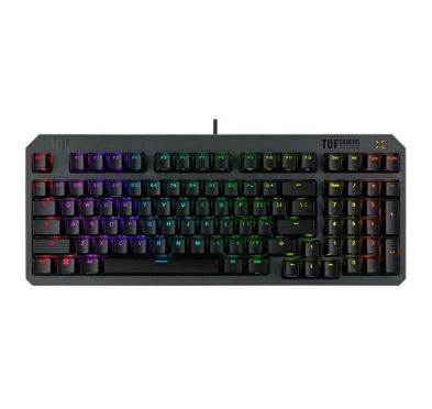 Clavier Gamer ASUS TUF K3 GEN II, RGB, QWERTY, Filaire, Noir