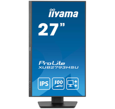 Ecran IIYAMA ProLite XUB2793HSU-B6, IPS, 27" Full HD, @100Hz