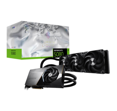 Carte Graphique MSI RTX 5080 16Go SUPRIM LIQUID SOC