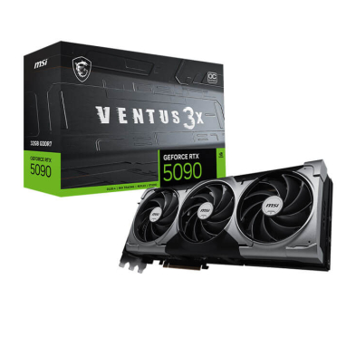 Carte Graphique MSI RTX 5090 32G VENTUS 3X OC, Black