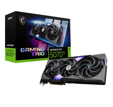 Carte Graphique MSI RTX 5070TI 16G GAMING TRIO OC PLUS