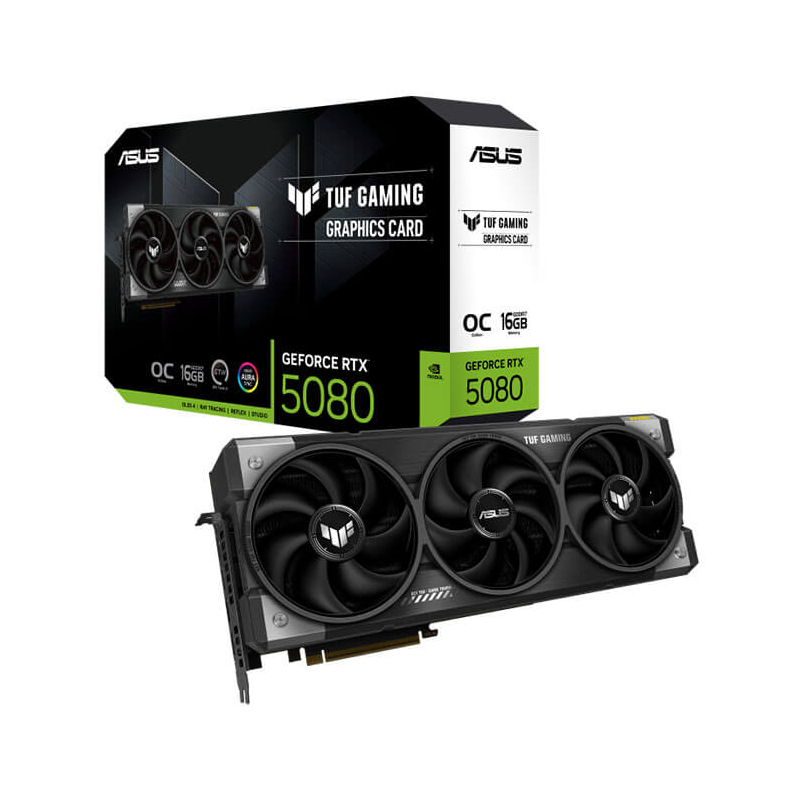 Carte Graphique ASUS TUF-RTX 5080 O16G-GAMING Carte Graphique ASUS TUF-RTX 5080 O16G-GAMING