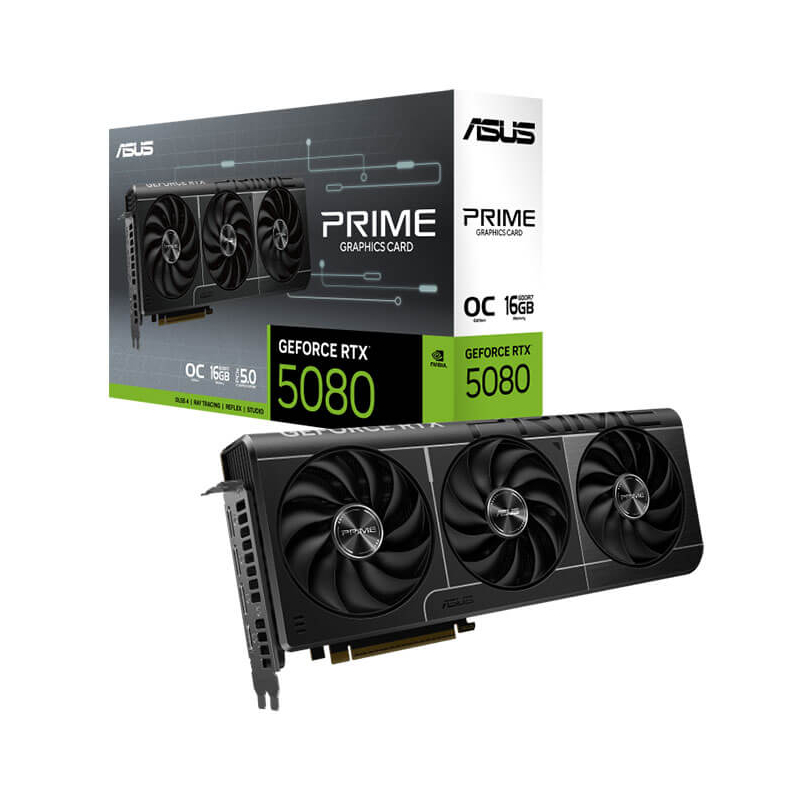 Carte Graphique ASUS PRIME-RTX 5080-O16G Carte Graphique ASUS PRIME-RTX 5080-O16G