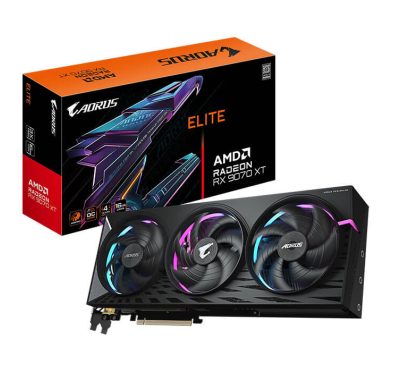 Carte Graphique GIGABYTE AORUS Radeon RX 9070 XT ELITE 16G