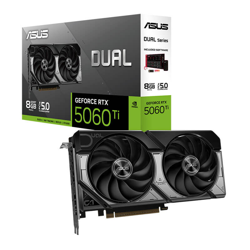 Carte Graphique ASUS DUAL RTX 5060TI O8G Carte Graphique ASUS DUAL RTX 5060TI O8G