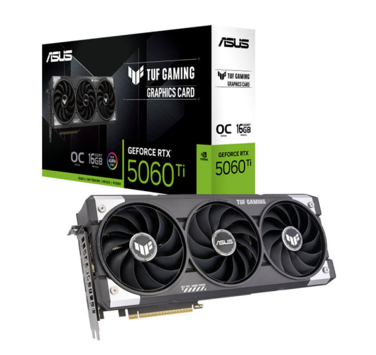 Carte Graphique ASUS TUF Gaming RTX 5060TI O16G