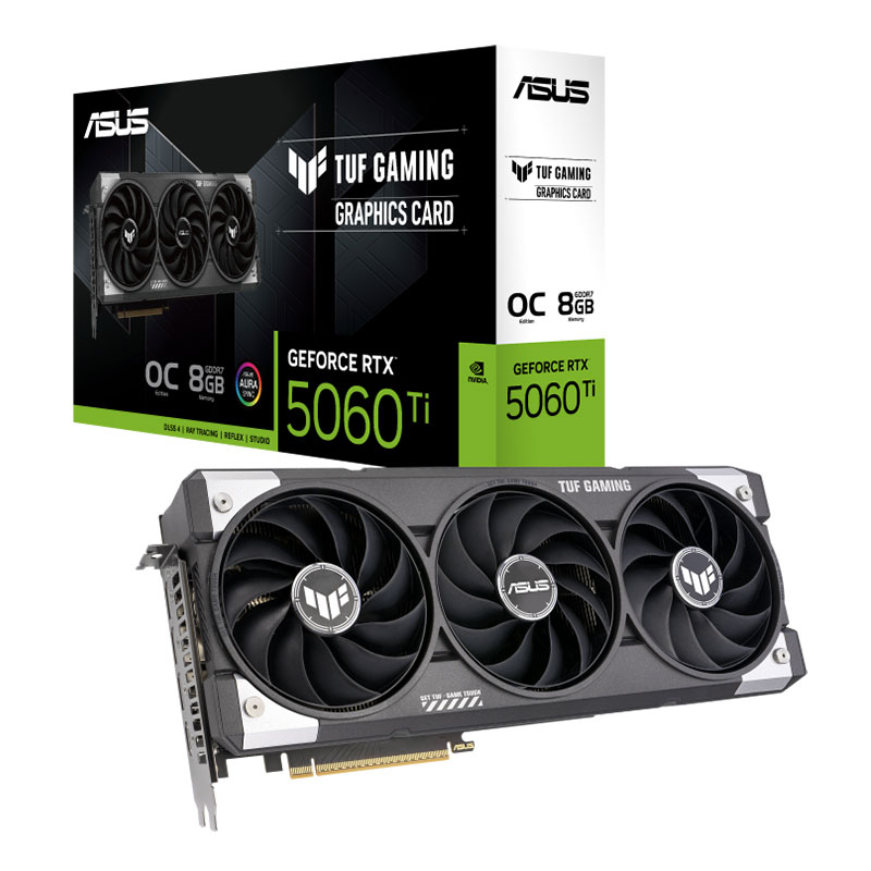 Carte Graphique ASUS TUF Gaming RTX 5060TI O8G