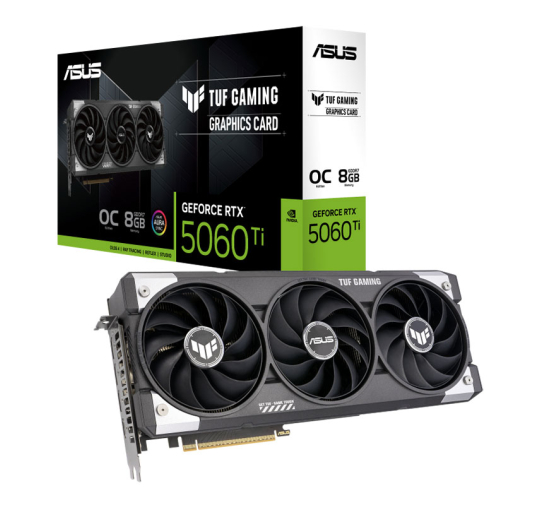 Carte Graphique ASUS TUF Gaming RTX 5060TI O8G
