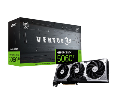 Carte Graphique MSI RTX 5060Ti VENTUS 3X OC - 16Go