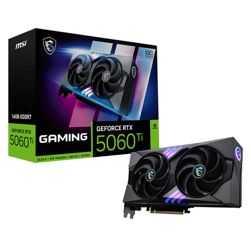 Carte Graphique MSI RTX 5060Ti Gaming OC - 16Go