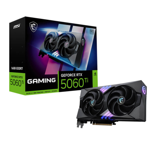 Carte Graphique MSI RTX 5060Ti Gaming OC - 16Go