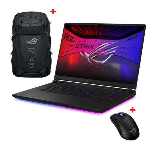 Pc Portable Gamer ASUS ROG STRIX G835LX-SA168W - Intel ULTRA 9, 64Go, RTX5090, 2To, 18" WQXGA