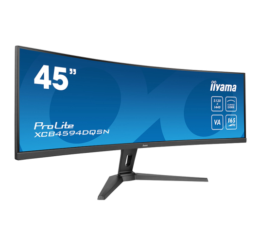 Ecran incurvé IIYAMA ProLite XCB4594DQSN-B1, 45" Dual QHD