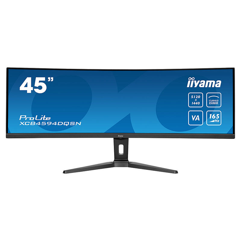 Ecran incurvé IIYAMA ProLite XCB4594DQSN-B1, 45" Dual QHD