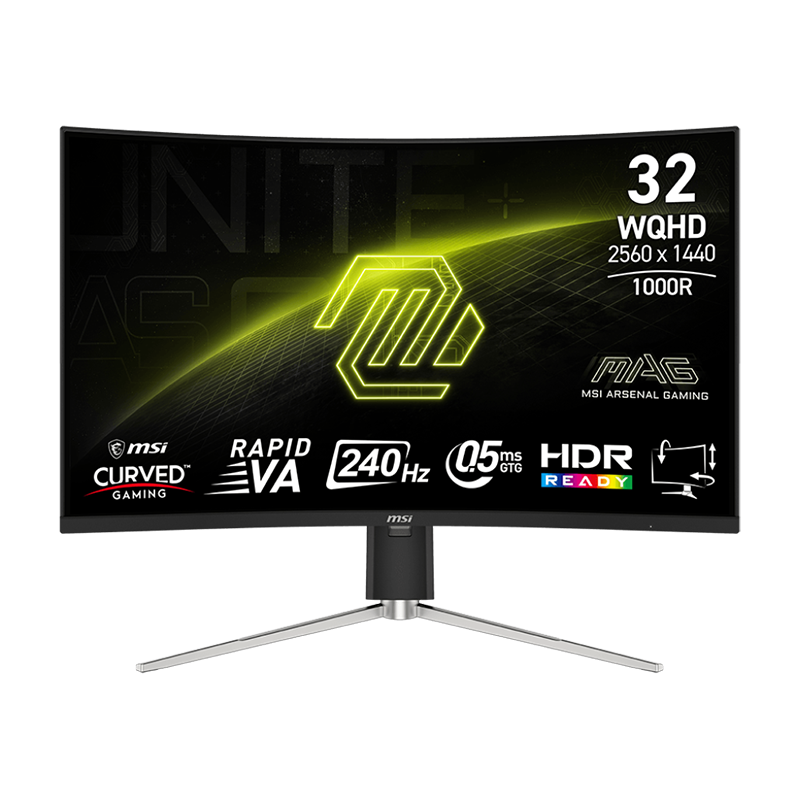 Ecran Gaming Curved Msi MAG 325CQRXF E2, VA, 1ms, 32" WQHD @240Hz Ecran Gaming Curved Msi MAG 325CQRXF E2, VA, 1ms, 32" WQHD @240Hz