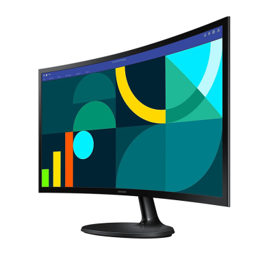 Ecran incurvé SAMSUNG S36GD, 4ms, 24" FHD