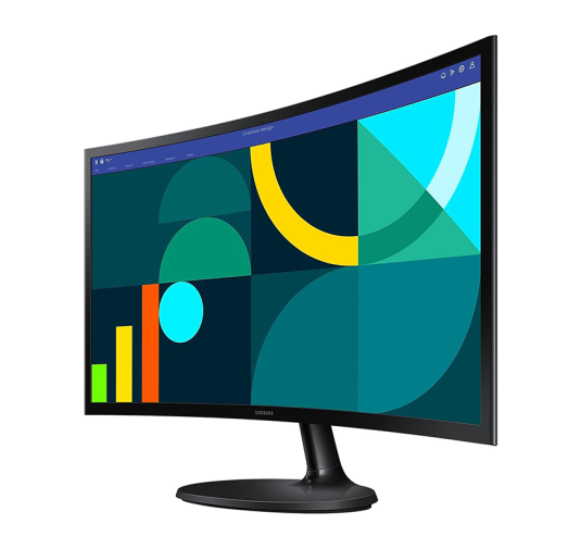 Ecran incurvé SAMSUNG S36GD, 4ms, 24" FHD