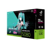 Carte Graphique ASUS ROG ASTRAL RTX 5080 O16G MIKU-W