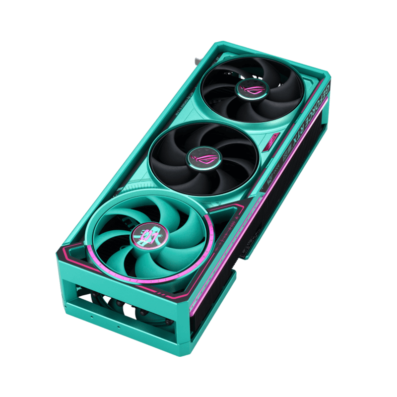 Carte Graphique ASUS ROG ASTRAL RTX 5080 O16G MIKU-W