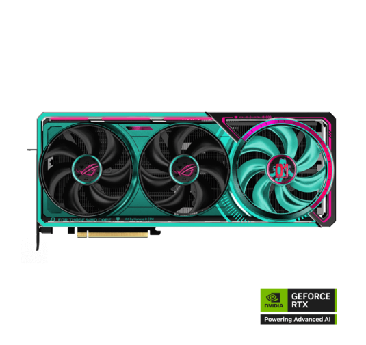Carte Graphique ASUS ROG ASTRAL RTX 5080 O16G MIKU-W