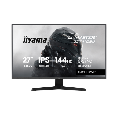 Ecran Gamer iiyama G-MASTER G2741QSU-B1, IPS, 1ms, 27" 2.5K