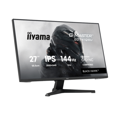 Ecran Gamer iiyama G-MASTER G2741QSU-B1, IPS, 1ms, 27" 2.5K