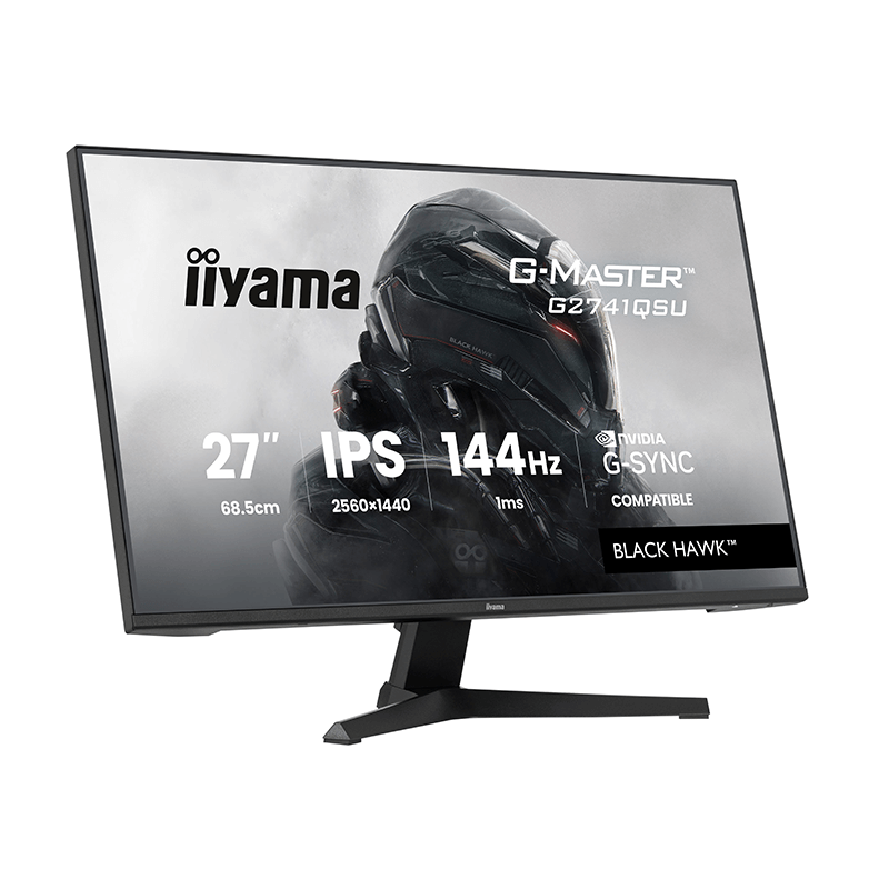 Ecran Gamer iiyama G-MASTER G2741QSU-B1, IPS, 1ms, 27" FHD