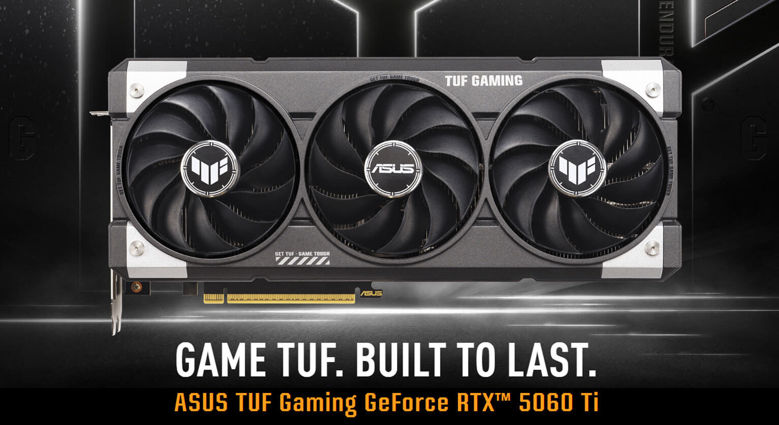 ASUS tuf GeForce RTX™ 5060 Ti 16 Go GDDR7
