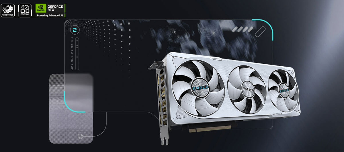 Carte Graphique GIGABYTE RTX 5070 EAGLE OC ICE 12Go
