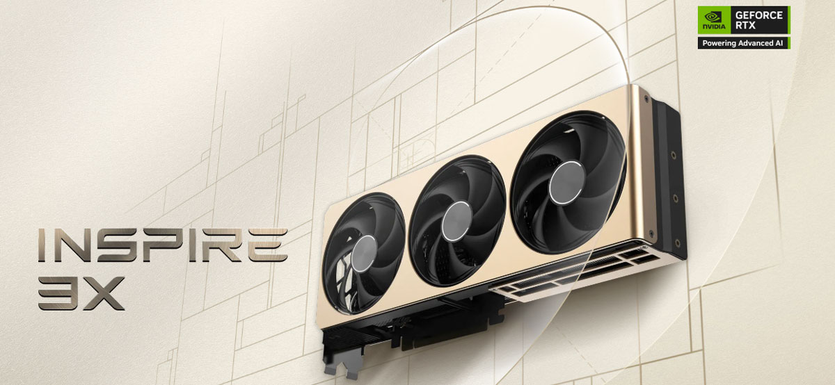 Carte Graphique MSI RTX 5080 INSPIRE 3X OC