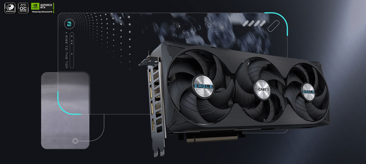 Carte Graphique GIGABYTE RTX 5070 EAGLE OC 12Go
