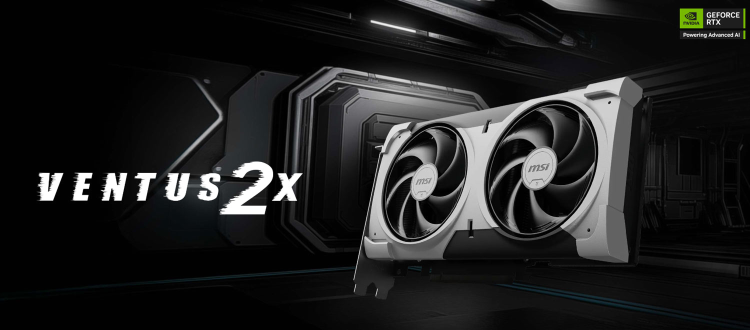 MSI RTX™ 5060 Ti 8G VENTUS 2X OC PLUS