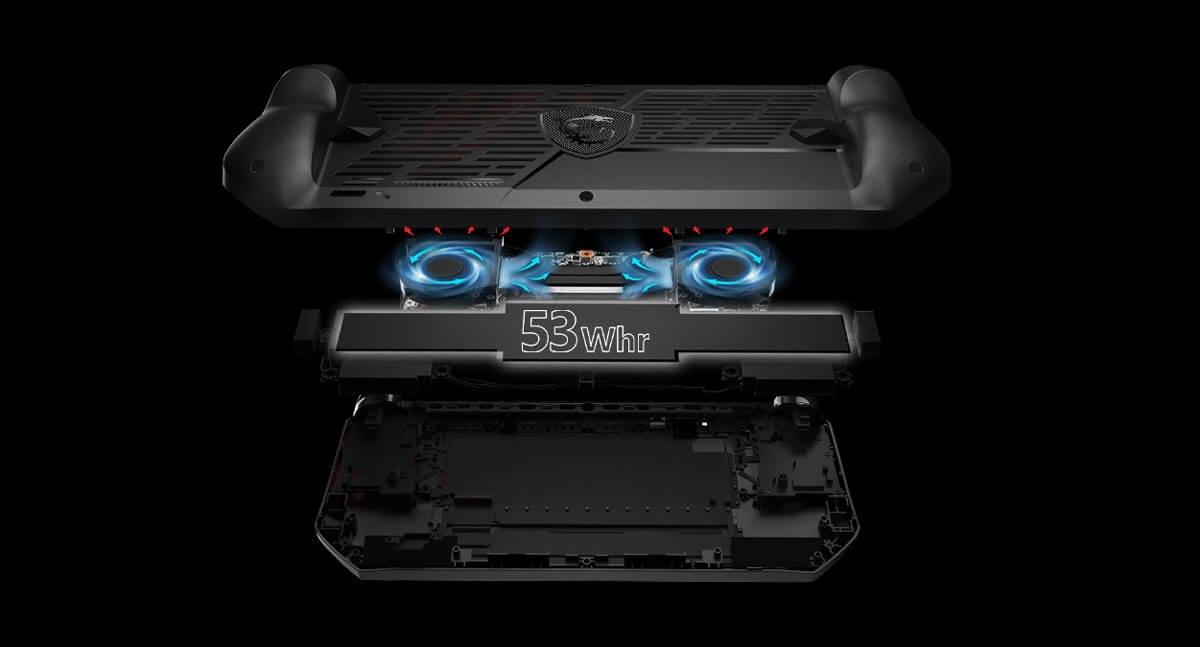 console MSI  Claw A1M-042FR | reforoidissement