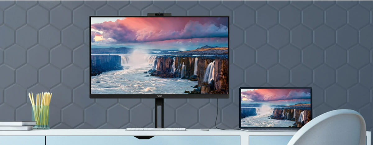 ECRAN Incurvé  AOC V5 CU34V5CW/BK