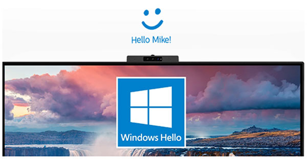 Ecran AOC CU34V5CW/BK | Webcam Windows Hello