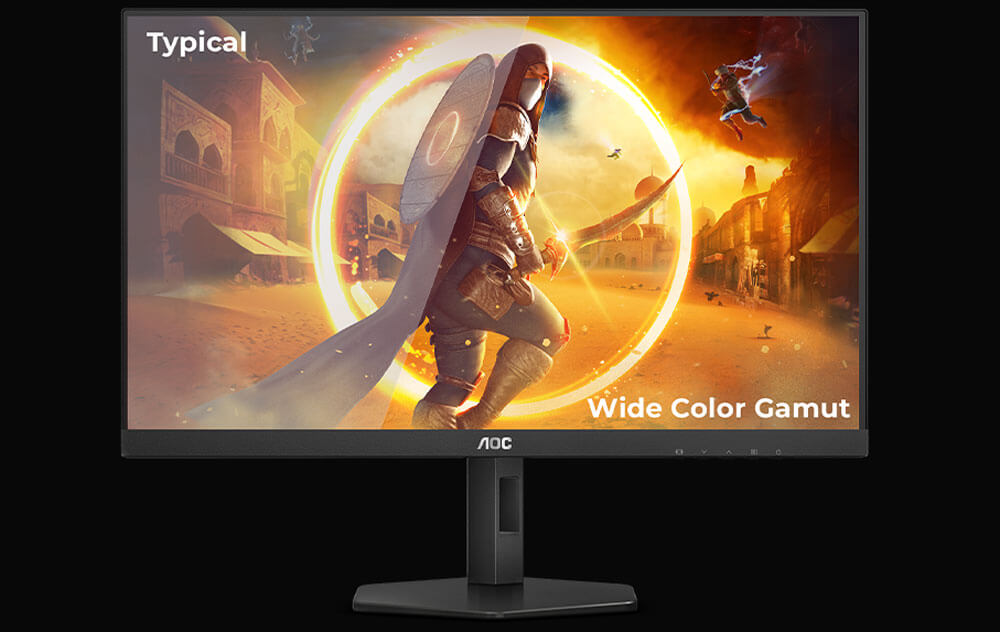 Ecran GAMER AOC  24G4X | Technologie Wide Color Gamut