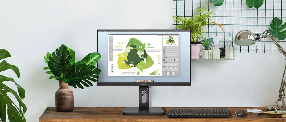 Ecran Plat  AOC 24P2Q | Durabilité