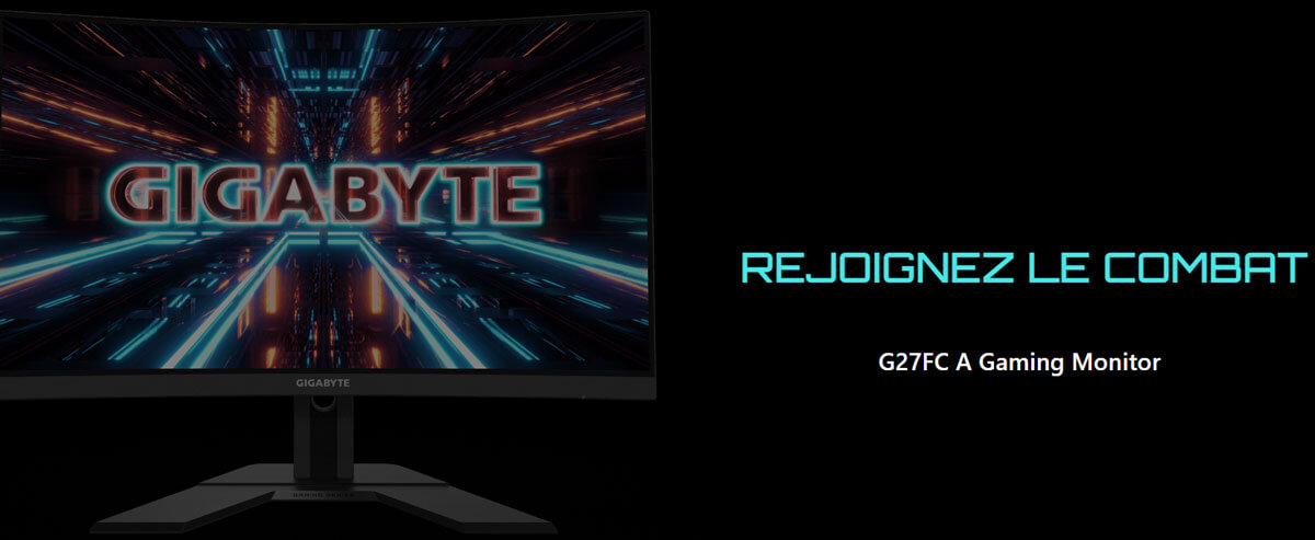 Ecran Incurvé GIGABYTE Gamer G27FC A-EK