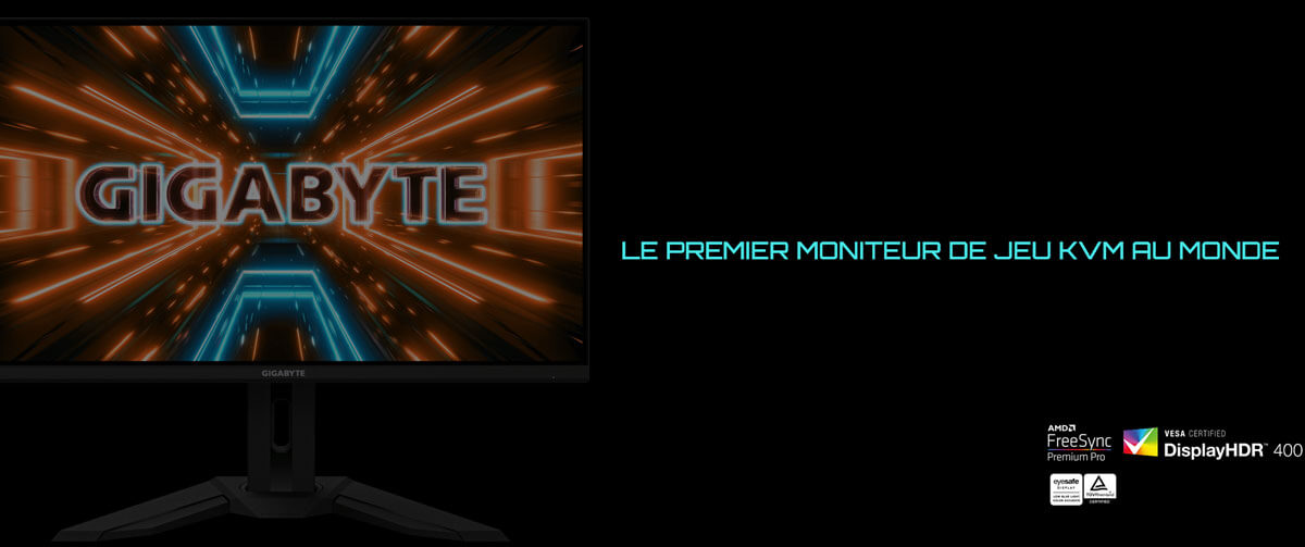Ecran GIGABYTE Gamer M32U-EK
