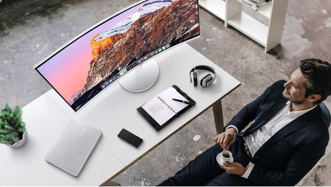 Ecran SAMSUNG LC34J791WTPXEN -1