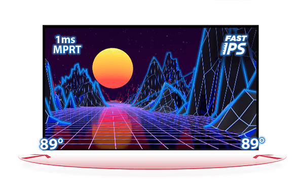 ecran gamer iiyama G2741QSU-B1 | Panneau IPS