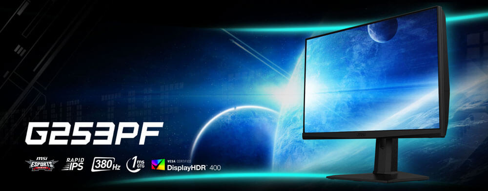 ecran MSI G253PF -1