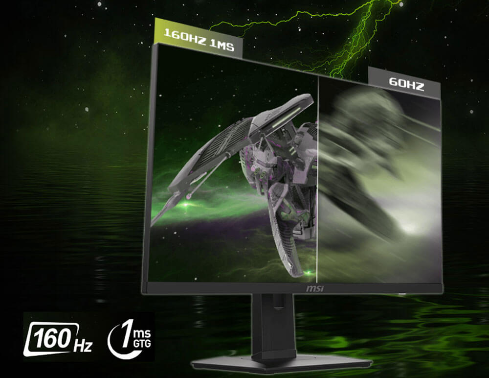 Taux de Rafraîchissement  160HZ