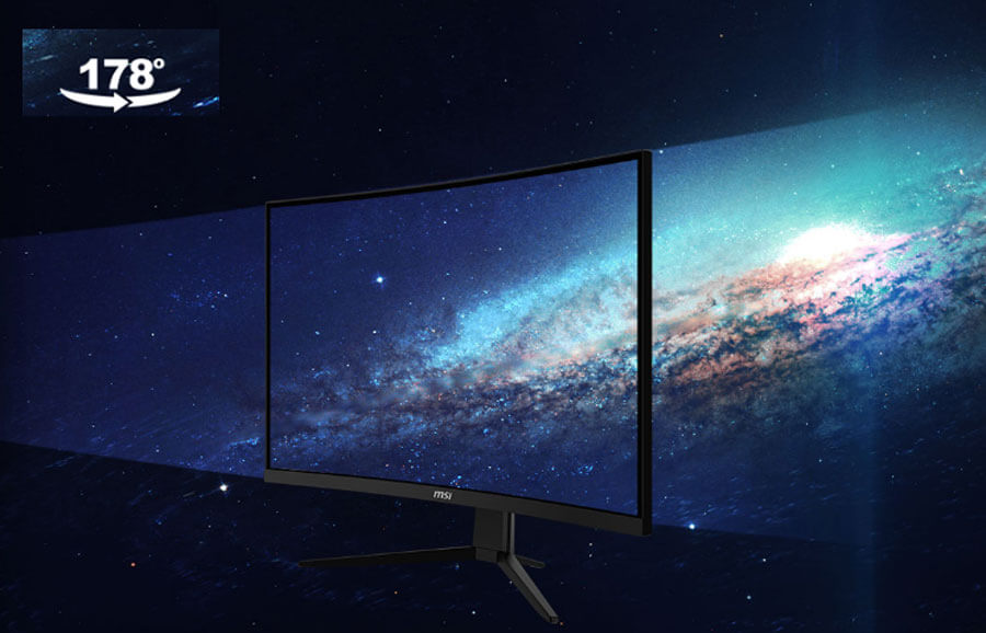 Ecran Incurvé Msi Gamer G27C4 E3| Angle vision 178