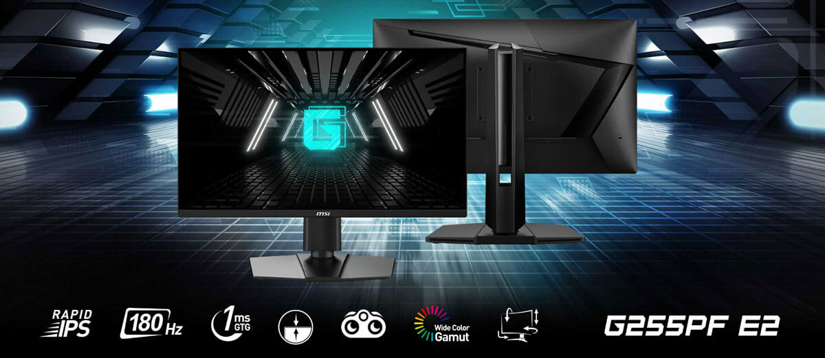 Ecran Gamer Msi G255PF E2